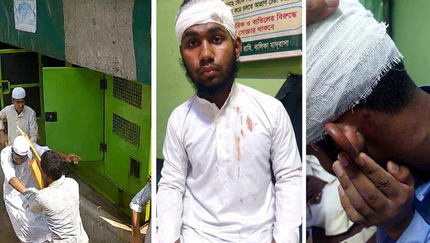 নিখোঁজ, ছাত্র ঘিরে সাভারে মাদরাসায় হামলা-ভাঙচুরের অভিযোগ