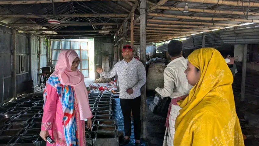 বাঘায় ভেজাল গুড় তৈরির কারখানায় অভিযান, সরঞ্জাম ধ্বংস