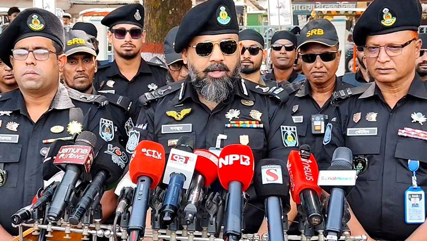 নিরাপত্তায় এসআরবির ৮ টহল দল
